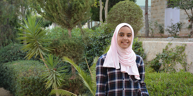 Haneen. Photo: SOS Children