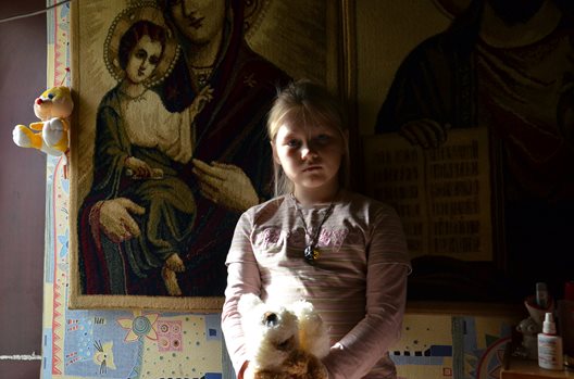 Ukrainian girl. Photo: Marko Magi