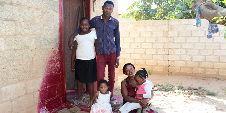 Martin and his family